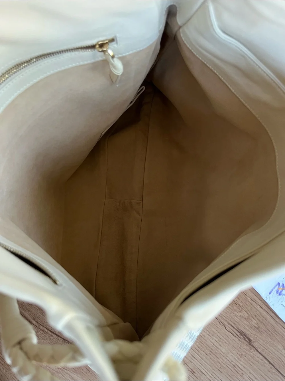 Bottega Veneta Cervo Intrecciato Large Hobo 173187 Pergamena Authenticated